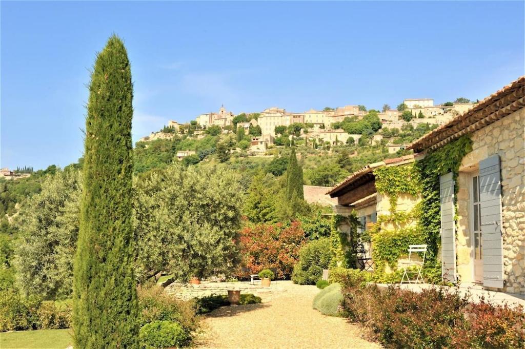 In Gordes, Facing The Entire Luberon Park A Beautiful 5 Bedrooms House מראה חיצוני תמונה