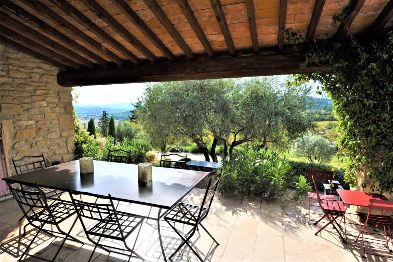 In Gordes, Facing The Entire Luberon Park A Beautiful 5 Bedrooms House מראה חיצוני תמונה